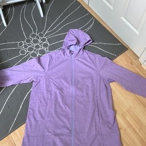 Fleeced lined thin jacket, waterproof